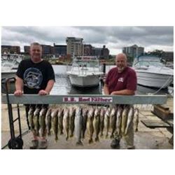 Walleye Fishing Charter for 3 in Erie Pennsylvania