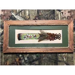 Handpainted Turkey Feather