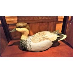 Carved Gadwall Decoy