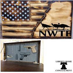 Mini American Flag Gun Concealment Case