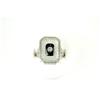 Image 1 : FILIGREE Ring Crystal Black Onyx DIAMOND #1232206
