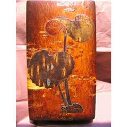 JAPANESE LAQUER AND WOOD ARTIST BOX #1232321