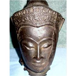 BRONZE BUDDAH HEAD #1232328