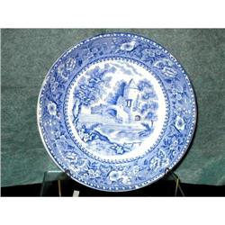 ENGLISH BLUE AND WHITE SOUP OR VEGATABLE BOWL #1232333