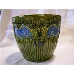 Brush McCoy Green Onyx Jardiniere #1232356