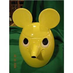 McCoy YELLOW MOUSE Cookie Jar--Mint--Hard to #1232358