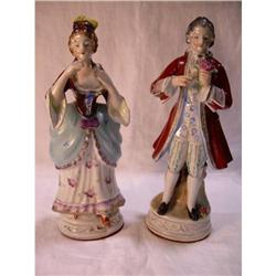 Pair of Occupied Japan 10" Figures #1232360