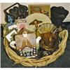 Image 1 : Basket of Kitchenware Items #1232380