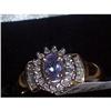 Image 1 : tanzanite/diamond RING #1232422