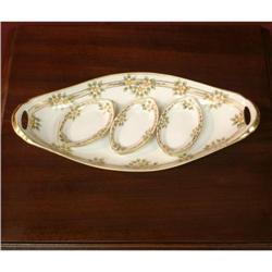 Gorgeous Nippon Porcelain Relish Dish #1232490