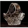 Image 1 : Bohemian Hand-Cut Crystal Basket #1245699