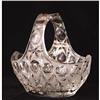 Image 1 : Bohemian Hand-Cut Crystal Basket #1245700