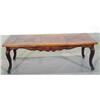 Image 1 : 141 - Circa 1900 French Oak/Ebony Coffee Table #1245754