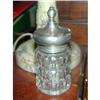 Image 1 : Russian Imperial Inkwell Glass/Cryst and Silver#1246453