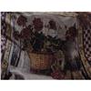 Image 1 : Longaberger Geranium Throw NEVER USED #1246480