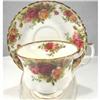 Image 1 : Cup & saucer (set of 12) Old Country Roses. #1246550
