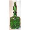 Image 1 : 12? EMERALD COLOR GREEN BLENKO CRACKLE DECANTER#1254140