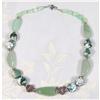 Image 1 : Tree Agate Chalcedony Sterling Choker~136 GRAMS#1254178