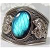 Image 1 :  LABRADORITE Dragon Cuff  #1254289