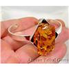 Image 1 : Genuine Baltic Amber Sterling Cuff Bracelet #1254342