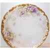 Image 1 : Hand Painted Violet Limoges Plate #1254677