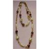 Image 1 :  VINTAGE 2 STRAND GLASS BEAD NECKLACE #1268415