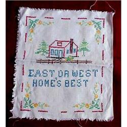 Embroidered SAMPLER #1268546