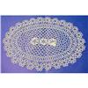 Image 1 : Large Tatted Lace Doily Tatting #1268566