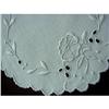 Image 1 : 2 Marghab Style Embroidery/Cutwork DOILY's #1268569