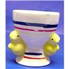 Image 1 : Hand Painted FIGURAL EGGCUP EGG CUP #1268584