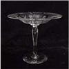 Image 1 : Beautiful Libbey Gravic Cut Glass Compote #1268849