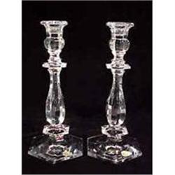 Pair of Elegant Val St. Lambert Candlesticks #1268855
