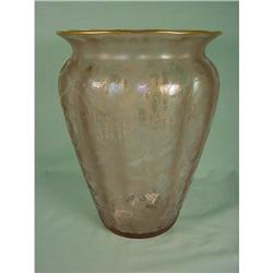 Fostoria Brocaded Acorns Vase #1268863