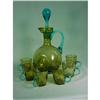 Image 1 : Blown Glass Liqueur Set #1268867