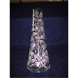 Elegant Tall Clear Glass Vase #1268891