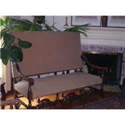 Louis XIII Style Settee #1268934