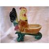 Image 1 : Royal Copley Rooster w/ Wheelbarrow #1269004