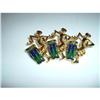 Image 1 : Large Bongo Player Brooch #1269049