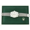 Image 2 : Rolex Mens 18k White Gold President Day-Date Silver Diamond Dial 36mm Wristwatch