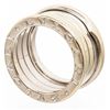 Image 7 : Bvlgari 18K White Gold B.zero1 Triple Ring 48