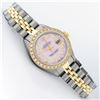 Image 3 : Rolex Ladies 2 Tone Pink MOP Diamond Datejust Wristwatch