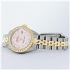 Image 5 : Rolex Ladies 2 Tone Pink MOP Diamond Datejust Wristwatch