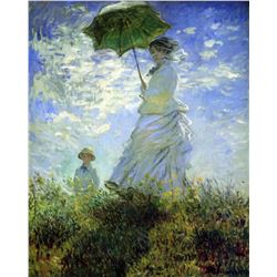 Claude Monet - Woman with a Parasol