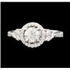 Image 2 : 1.31 ctw Diamond Ring - 14KT White Gold