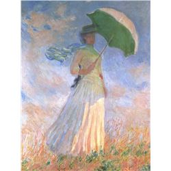 Claude Monet - Woman with Parasol