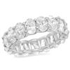 Image 1 : 14K White Gold 5.54CTW Diamond Ring, (VS2/G-H)