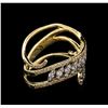 Image 1 : 1.07 ctw Diamond Ring - 14KT Yellow Gold