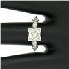 Image 4 : Antique Art Deco Platinum 1.30 ctw Old European Diamond Solitaire Engagement Rin
