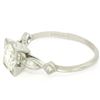 Image 6 : Antique Art Deco Platinum 1.30 ctw Old European Diamond Solitaire Engagement Rin