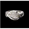 Image 2 : 0.29 ctw Diamond Ring - 14KT White Gold